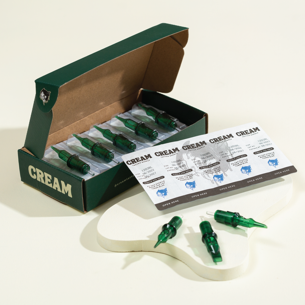 CREAM GREEN CARTRIDGES