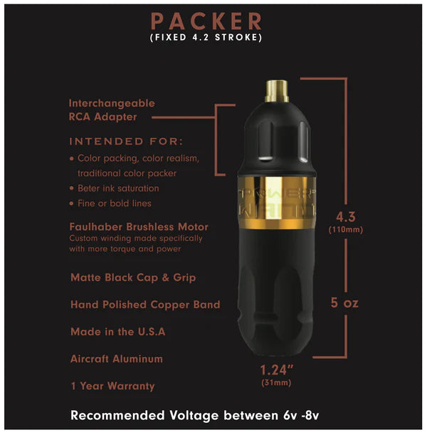 The Power Wand - Packer – Cream Tattoo Supply The Power Wand - Packer – Cream Tattoo Supply