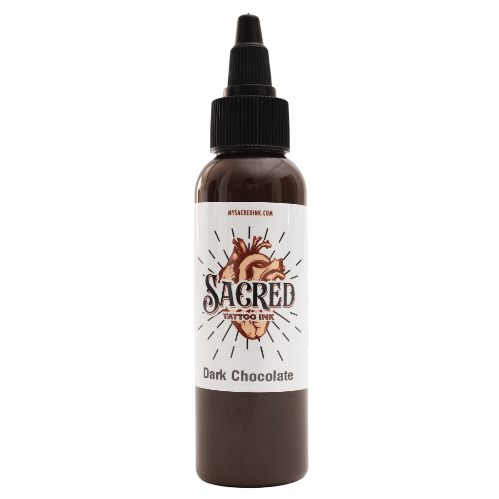Dark Chocolate - Sacred Ink  Cream Tattoo Supply