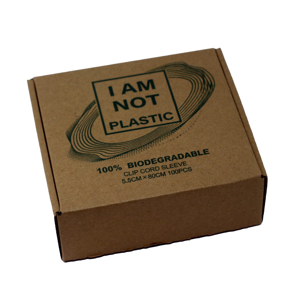 Biodegradable Clip Cord Sleeves Biodegradable Clip Cord Sleeves