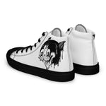 Classic Cream Cat Hightop Shoes by Dane Smith
