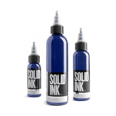 Dark Blue - Solid Ink